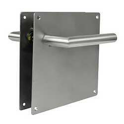 Acheter AMIG | Poignées sur plaque 7C | 180 x 180 mm | Acier inoxydable AISI 304 | Mat