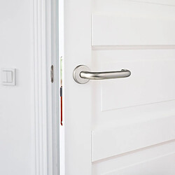 Acheter Amig Poignée de porte sur rosace - Inox mat