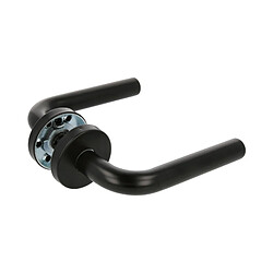 Amig Bouton de porte sur rosace - Noir pas cher