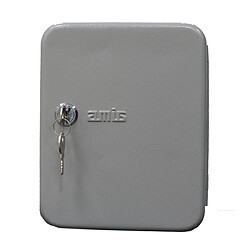 AMIG | Porte-clefs 2171 | 200 x 160 x 70 mm | Acier | Gris