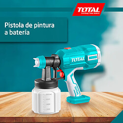 Acheter TOTAL | Pistolet de peinture à batterie TSGLI20406 | 20 V