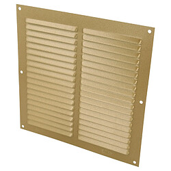 AMIG | Grille d'aération 3 | 200 x 200 mm | Aluminium | Or