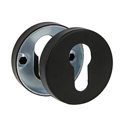 AMIG | Rosace de clé 3RX | Ø53 mm | Acier inoxydable | Noir