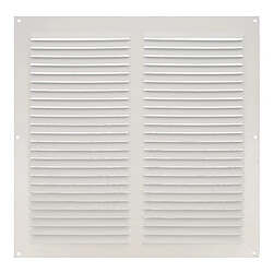 AMIG | Grille d'aération 3 | 300 x 300 mm | Aluminium | Blanc