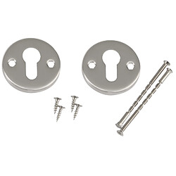 AMIG | Rosace de clé 26AT | Ø59 mm | Acier | Chromé mat