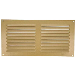 AMIG | Grille d'aération 3 | 150 x 300 mm | Aluminium | Or