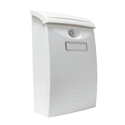 AMIG | Boîte aux lettres 7 | 345 x 240 x 105 mm | Plastique | Blanc