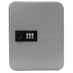 AMIG | Porte-clefs 2173 | 200 x 160 x 70 mm | Acier | Gris