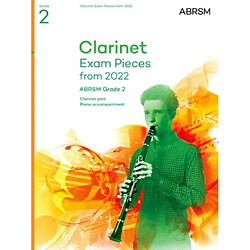 Clarinet Exam Pieces from 2022 ABRSM Grade 2