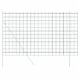 Avis vidaXL Clôture Euro Vert 1,5 x 10 m Fer revêtu de PVC