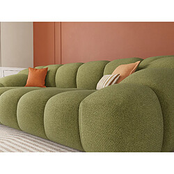 Lisa design Ava canapé 3 places - Vert