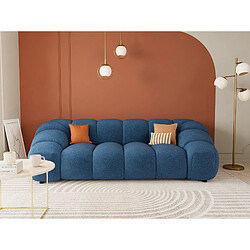 Lisa design canapé Ava 3 places - bleu marine