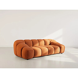 Lisa Design Ava - canapé 3 places en velours texturé