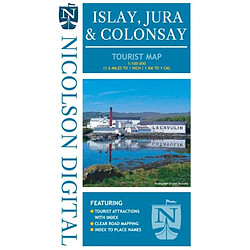 Nicolson Tourist Map Islay and Jura