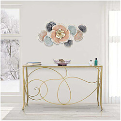 Mauro Ferretti Console en métal doré Art 140 x 40 x 80 cm.