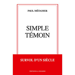 Simple témoin - Occasion
