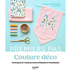 Couture déco : techniques et modèles pour apprendre et progresser