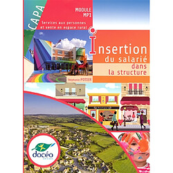 Insertion du salarié dans la structure, CAPA module MP1 : services aux personnes et vente en espace rural