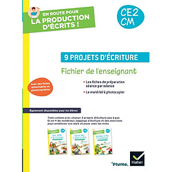 9 projets d'écriture CE2, CM : fichier de l'enseignant