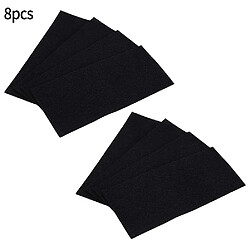 Filtres charbon pour purificateur Holmes et Bionaire - Lot de 8 Filtres pour purificateur d’air – Charbon actif haute densité – Compatible Holmes HAP2400/HAP242/HAP412/HAP422/HAP424 et Bionaire BAP260/815/825/1412/1502/1525/1700/8500 – Remplacement facile