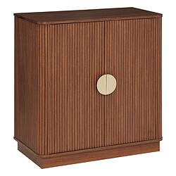 Pegane Buffet bas 2 portes - Noyer