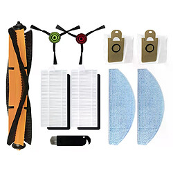 General Brosse principale, filtre, chiffon et sac à poussière pour aspirateur robot Vistefly M203. Accessoires et pièces détachées.~00459