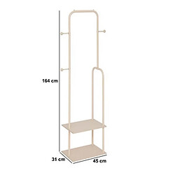 Pegane Portant à vêtements - Terracotta