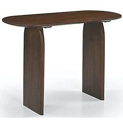 Pegane Table d'appoint console - Naturel