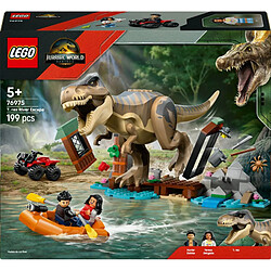 Lego Le T. rex et l’évasion sur la rivière