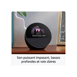 Assistente Virtual Amazon Alexa Echo Spot 2024 Azul pas cher