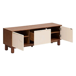 Avis Pegane Meuble TV buffet bas - Marron