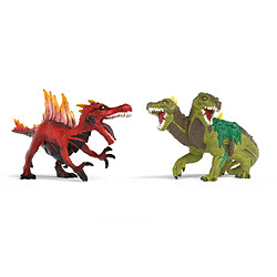 Schleich 70834 - Saurien de feu vs Lézard de la jungle