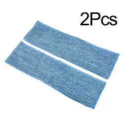 Têtes de balai microfibre pour Polti Moppy - Lot de 2