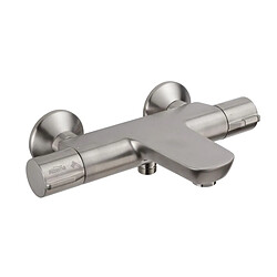 mitigeur - bain / douche - thermostatique - alterna concerto 3 - inox brossé - alterna 7936666