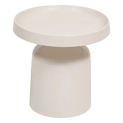 Pegane Table d'appoint ronde - Acier