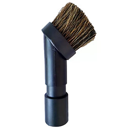 Brosse ronde pour aspirateur avec adaptateur 32 à 35 mm