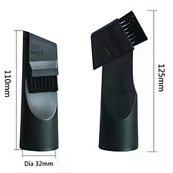 Brosse d’époussetage pour aspirateur 32 mm