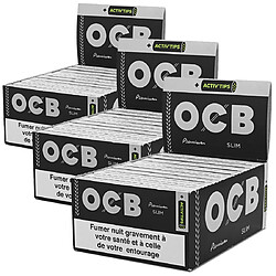 Feuilles à rouler OCB Slim avec filtres ActivTips par 3 boîtes