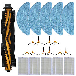 Kit brosse, filtres et serpillères pour robot Aeno RC2S/ARC0002S