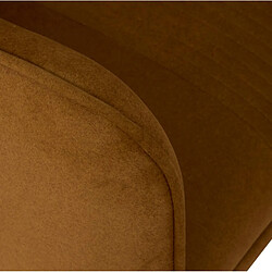 Avis Pegane Fauteuil vintage velours - Camel