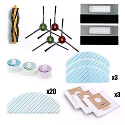Kit d’accessoires pour aspirateur robot Ecovacs T9