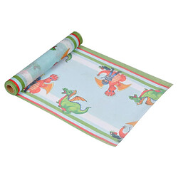 Paris Prix Chemin de Table Jetable Chevalier & Dragon 28cmx5m Multicolore