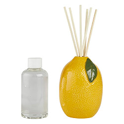 Atmosphera Diffuseur de Parfum Citron en Céramique Yucatan 150ml Jaune