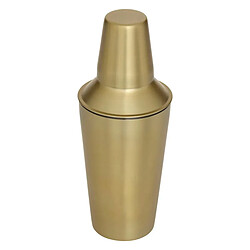 Avis Secret De Gourmet Coffret à Cocktails 5 pièces Gold 19cm Doré