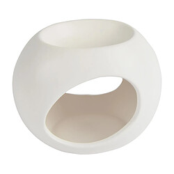 Paris Prix Brûle Parfum en Céramique Orbe 13cm Blanc