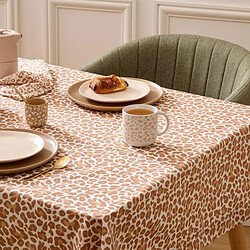 Atmosphera Nappe en Coton Leopardi 150x250cm Beige