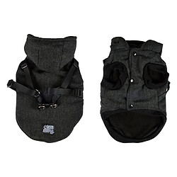 Paris Prix Manteau Pour Chien Tweed 40cm Anthracite