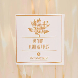 Atmosphera Diffuseur de Parfum en Verre Belli 500ml Fleur de Lotus