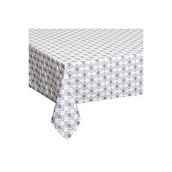 Atmosphera Nappe Antitache à Motifs Hindi 140x240cm Gris