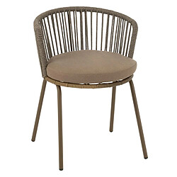 Paris Prix Chaise Design Corde Toa 75cm Marron